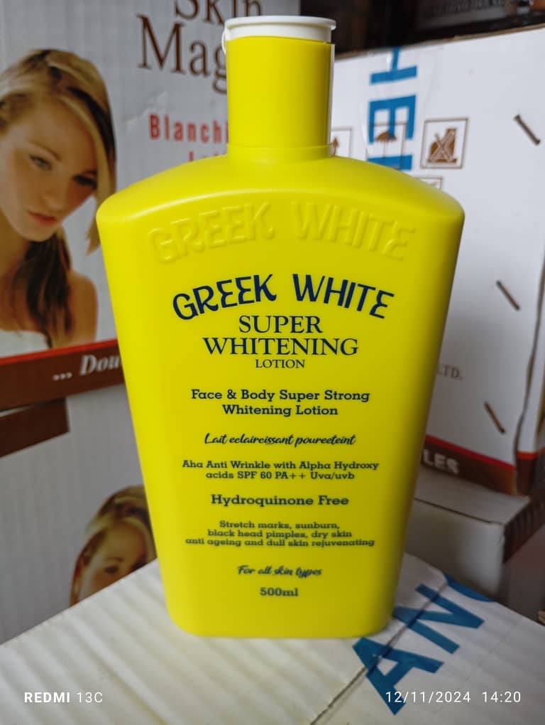 Greek White, Extra-Super Whitening Lotion